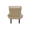 Poltrona Decorativa Emilia Plus Pé Palito Em Suede - Bege - 4