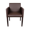 Kit 2 Poltronas Nina Executiva Em Corino - Marrom - 2