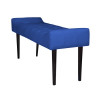 Recamier Roma Capitonê Em Suede - Azul - 1