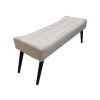 Recamier Roma Capitonê Em Suede - Bege - 2